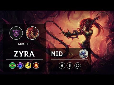Zyra Mid vs Fizz - BR Master Patch 9.23