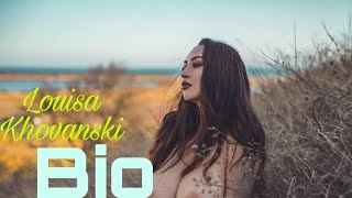 Curvy model plus size -- Louisa Khovanski , Wiki, weight, height