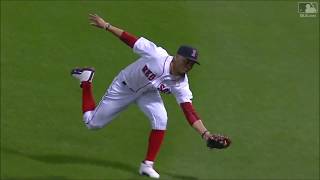 Mookie Betts Defensive Highlights 2017 (Boston Red Sox)