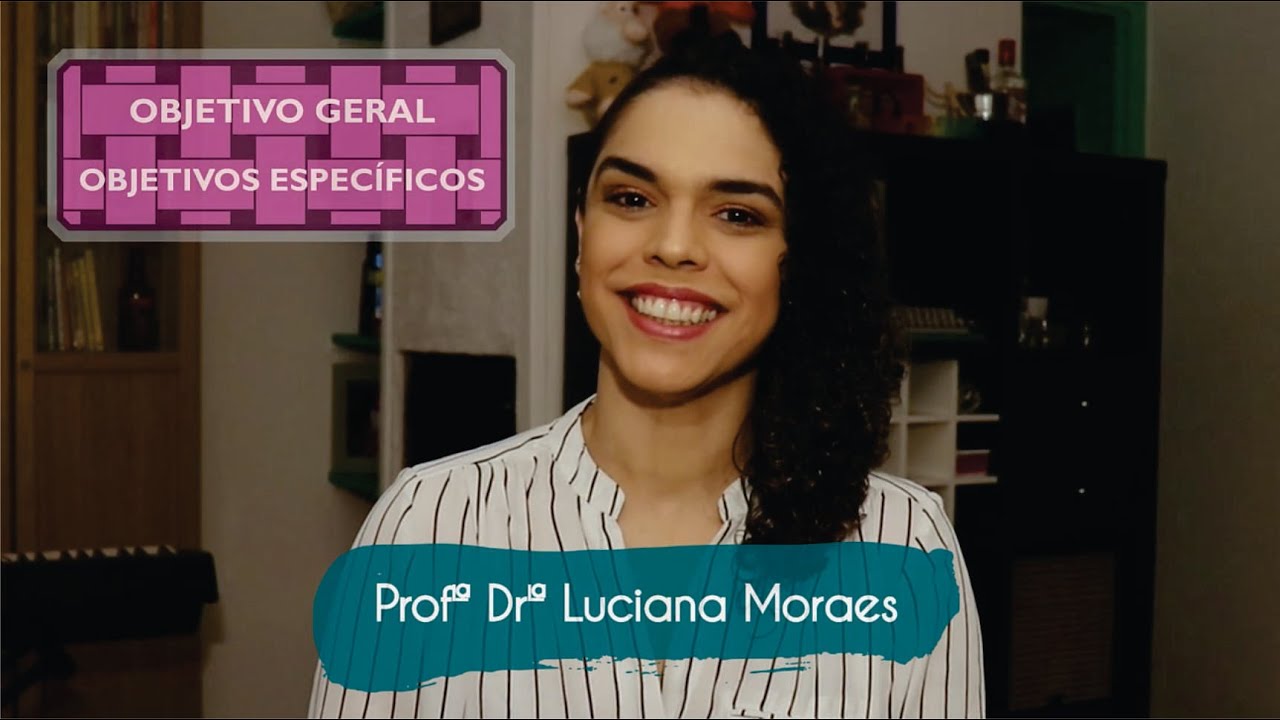 Objetivos de pesquisa: geral e específicos.