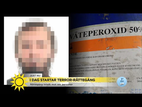 Terror-rättegången startar i dag – "Ska ha planerat ett terrorattentat i Sveri… - Nyhetsmorgon (TV4)