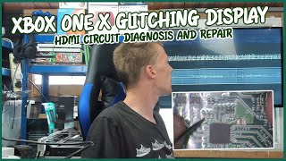 Xbox One X Glitching / Flickering Display - Faulty TDP158 HDMI Retimer/Redriver Diagnosis And Repair