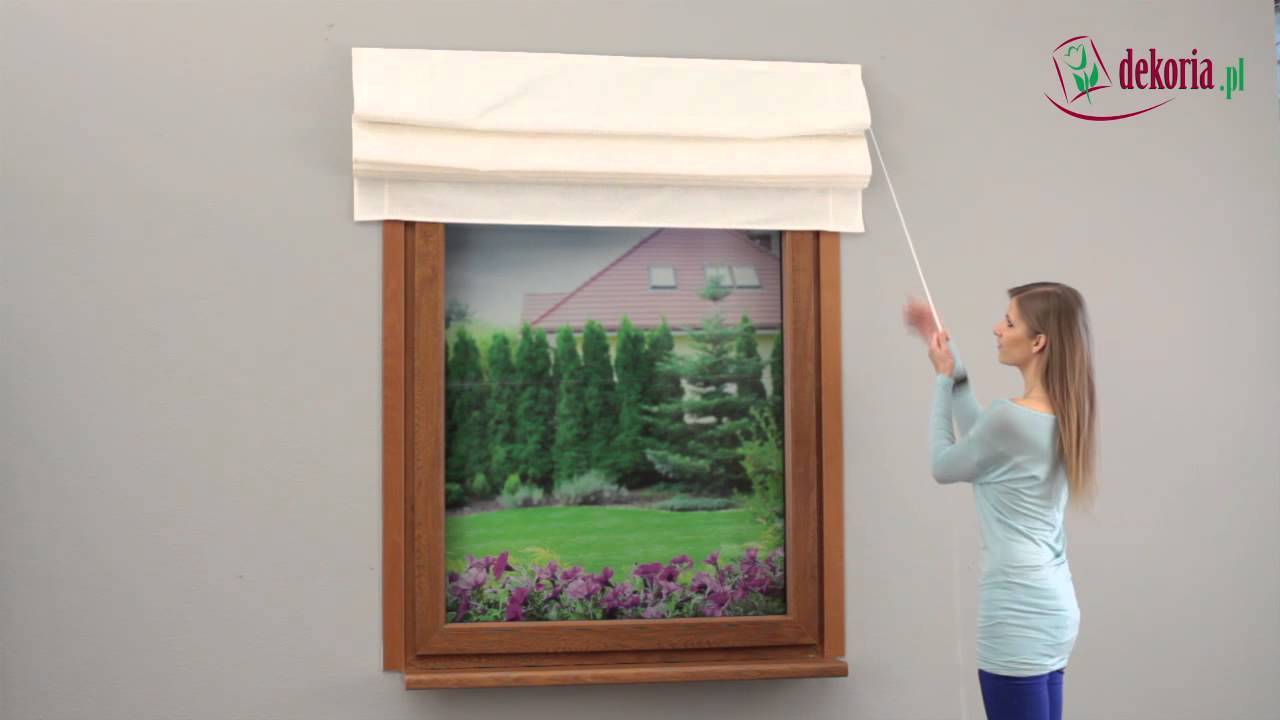 Rolety rzymskie - jaki mechanizm wybrać