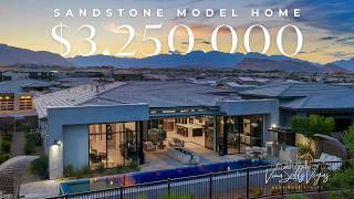 The $3.25M Las Vegas Home That Belongs In Magazines | 10932 White Clay Dr | Sandstone Model Home