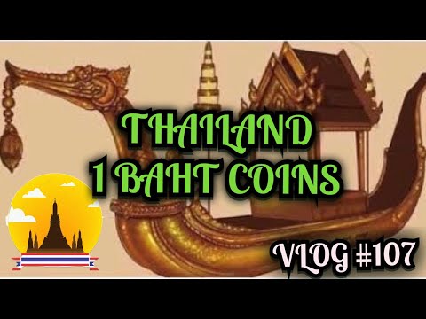#COINS| Let's LOOK at some #THAILAND 1 Baht coins! VLOG #107