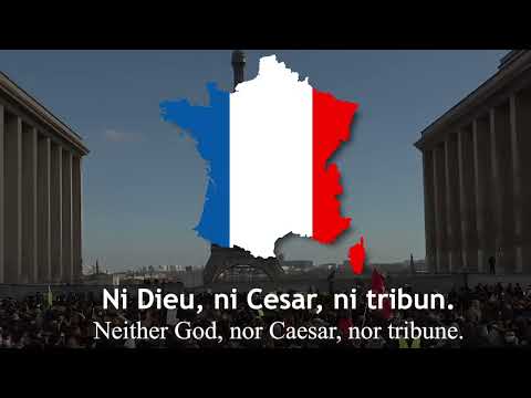 "L'Intermarseillaise" -  the original version of the Internationale to the music of the Marseillaise