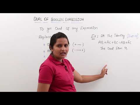 Dual of Boolean Expression