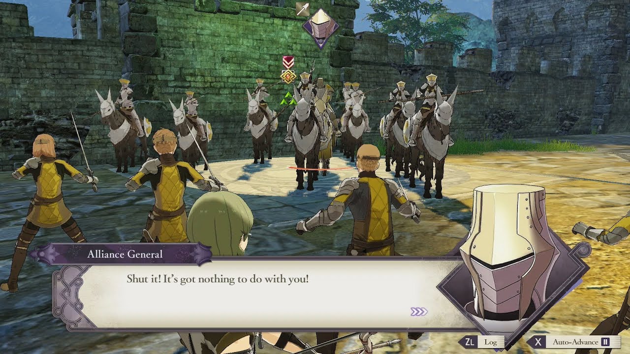 Fire Emblem: Three Houses - Ignatz Vs Alliance General Unique Dialogue