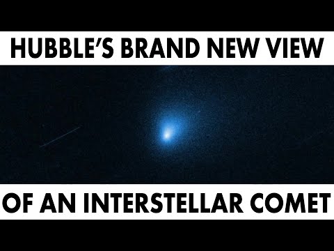 Interstellar Comet 2I/Borisov Spied by Hubble