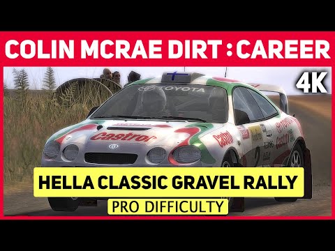 Colin McRae DiRT in 4K - Career - #42 Hella Classic Gravel Rally - Pro Difficulty