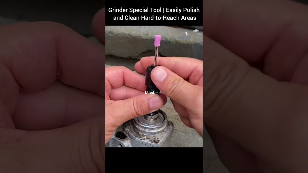 “Grinder Special Tool | Easily Polish and Clean Hard-to-Reach Areas #machine #shorts #shortvideo