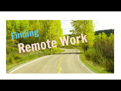 , title : 'Finding Remote Work Jobs | JobSearchTV.com'