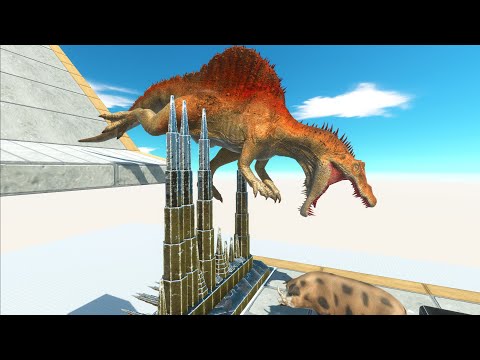 Jump Over Spike Wall - Animal Revolt Battle Simulator