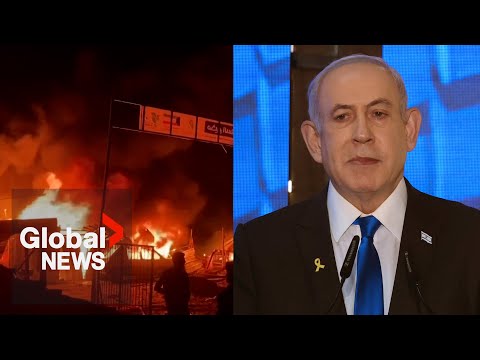 Netanyahu says strike on Rafah went “tragically wrong” as world leaders condemn civilian deaths