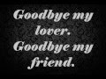 James Blunt - Goodbye My Lover Lyrics