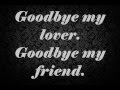 James Blunt - Goodbye My Lover Lyrics 