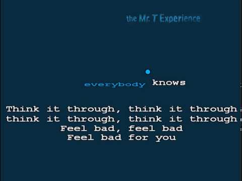 Karaoke Punk - Mr T Experience - Kenny Smokes Cloves