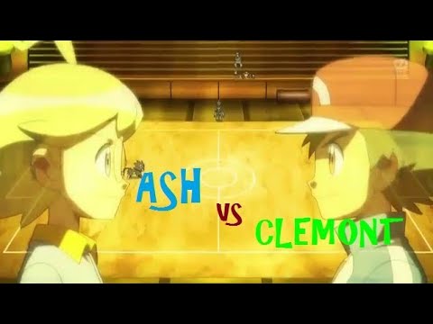Pokemon xy the series:Ash vs clemont full gym battle (English)