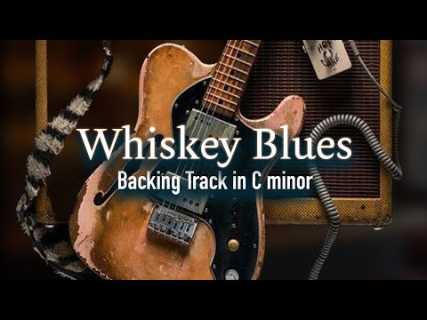 Whiskey Blues Backing Track in C minor | SZBT 1063
