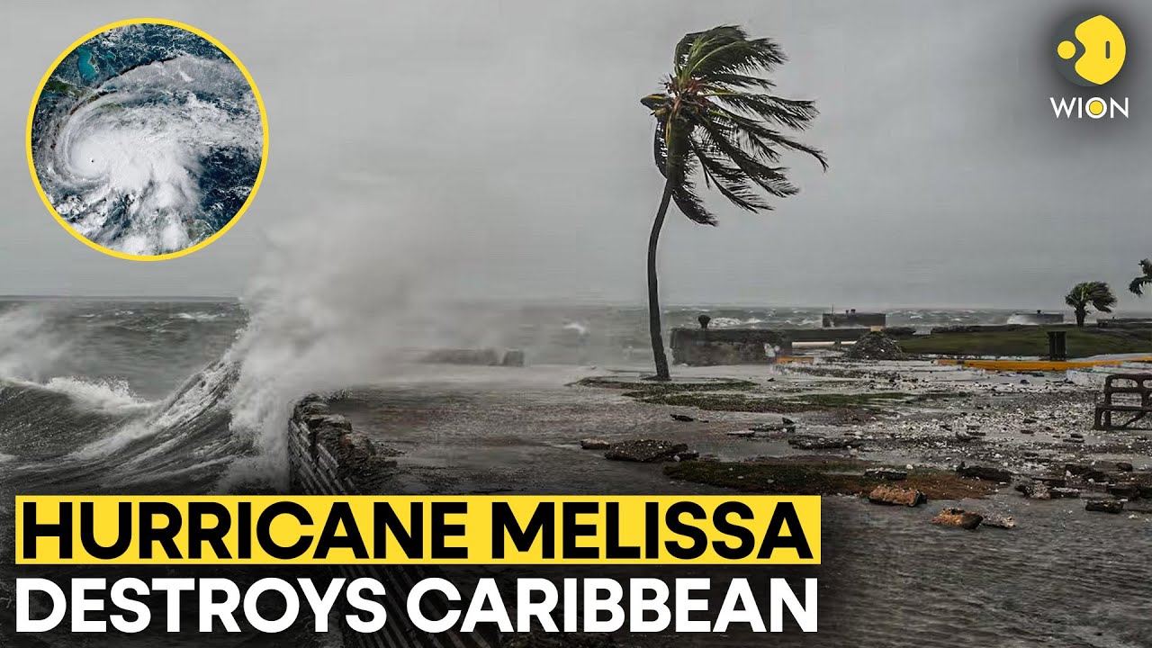Hurricane Melissa LIVE: Monster Storm STRIKES Caribbean! Over 30 Dead  | WION