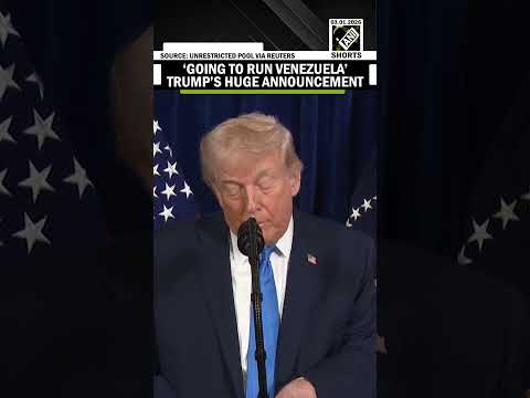 ‘Going to run Venezuela’ Trump’s huge announcement post capturing Maduro | Op Midnight Hammer