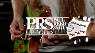 Video thumbnail for PRS SE Custom 24-08, Eriza Verde sound demo | Gear4music by Gear4music Guitars