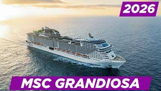 MSC Grandiosa 2026 Full Tour | Deck by Deck Cruise Ship Experience 🚢🔥