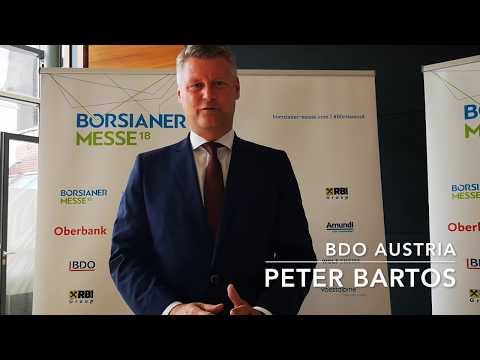 Peter Bartos, Managing Partner BDO Austria, zur Börsianer Messe 18
