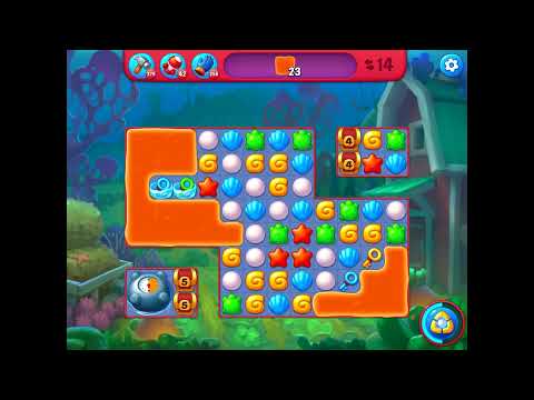 Fishdom Hard level 6207 no boosters フィッシュダム ハード [Friend's]