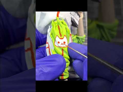 sorry for the bad focus🫠 #sculpture #art #painting #paint #dandadan #ダンダダン