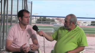 Entrevista al entrenador del Benidorm CD José Alejandro "Tato"