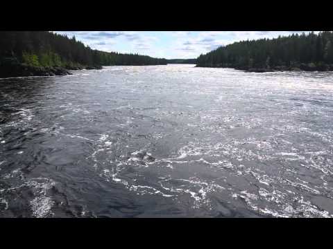 Jockfall Swedish lapland.