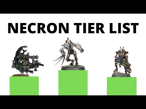 Necrons Codex Tier List - Strongest Necron Units in 9th Edition?