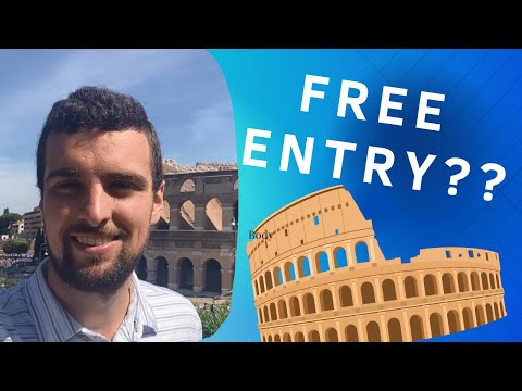 Colosseum Free Sunday Details!