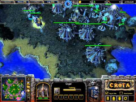Wan (UD) vs Yumiko (HU) - G2 - WarCraft 3 - WC415