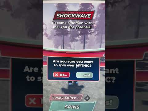 Spinning off shockwave in MUGEN! #roblox #robloxshorts #demonslayer #mugen #trending #shockwave