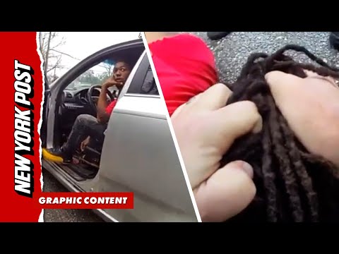Viral video of violent traffic stop arrest released by Jacksonville police sparks controversy