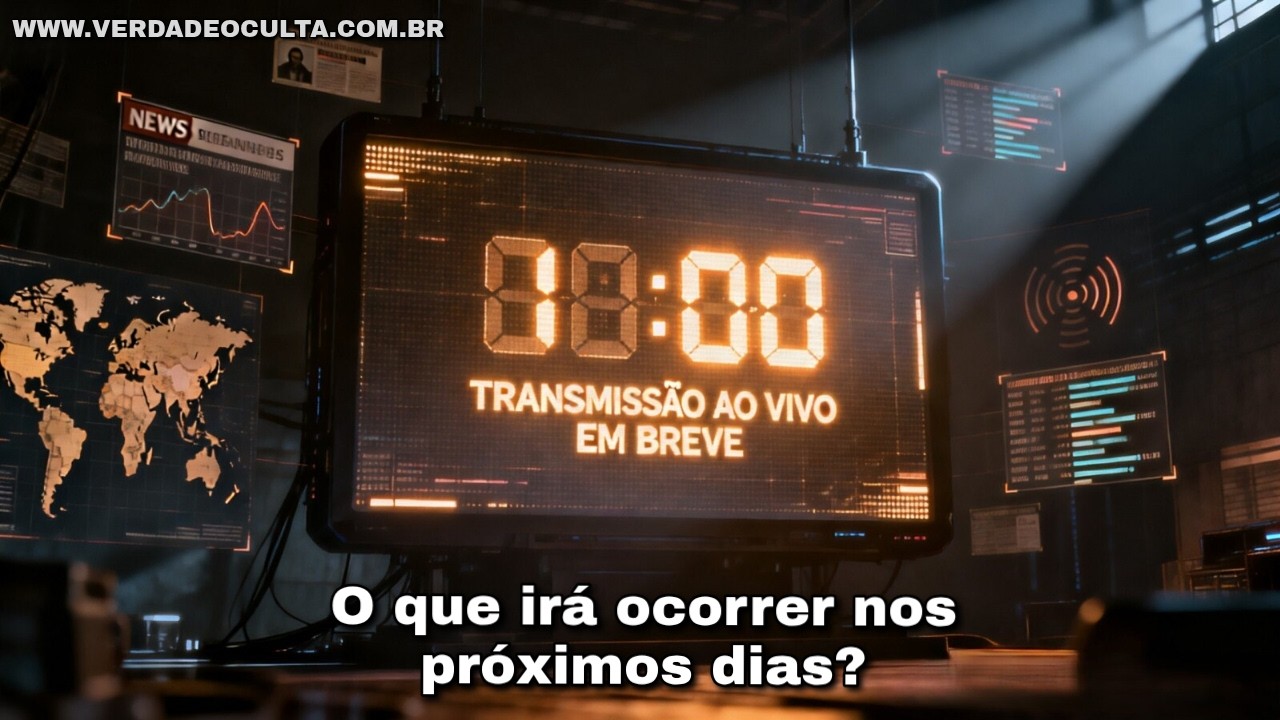 O que irá ocorrer nos próximos dias? Não perca a live de logo mais
