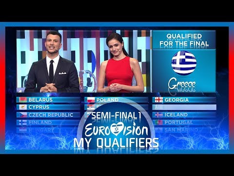 Eurovision 2019 - Semi-Final 1 - MY 10 Qualifiers