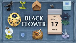 Black Flower