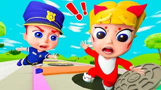 Don&#39;t Play on the Manhole Cover | Kids Songs and Nursery Rhymes