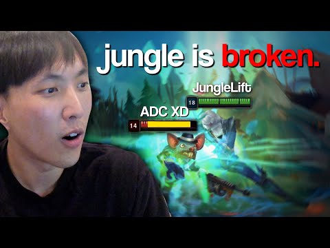 yeah.. Jungle is the most BROKEN role in league