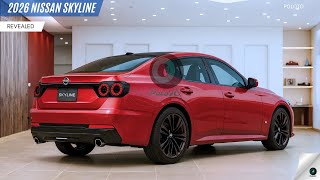 2026 Nissan Skyline Revealed - ideal compromise between speed and torque!