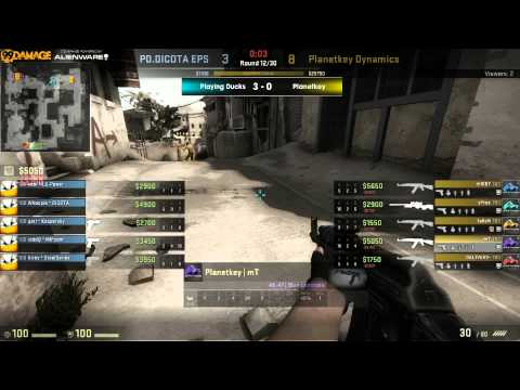 Playing Ducks vs. Planetkey Dynamics | Achtelfinale, EPS Spring Cup 2 | de_dust2