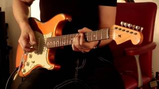 2015 1962 Fender Stratocaster Custom Shop, Faded Candy Tangerine Over Black, Part1