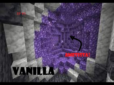 HO TROVATO L'AMETISTA!!! Minecraft Vanilla #5