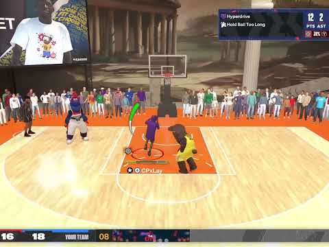 Steezo dribbling in 2k24