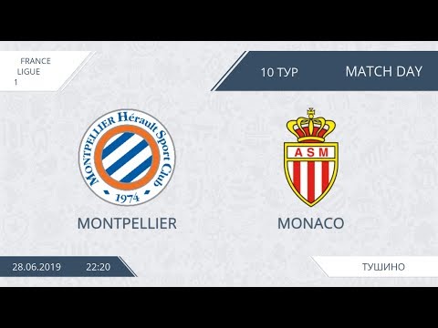 AFL19. France. Ligue 1. Day 10. Montpellier - Monaco.