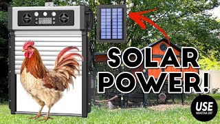 Solar Powered Chicken Coop Project You Have to See!