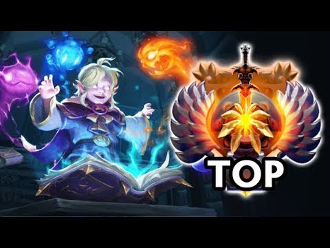 FIRST TIME Invoker Persona in TOP IMMORTAL solo Rank MMR by Gunnar